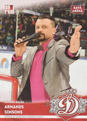Simsons Armands 15-16 Dinamo Riga Home #DRG-HOM-040