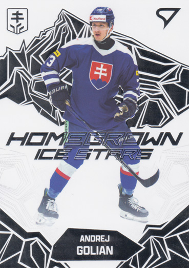 Golian Andrej 2025 Hokejové Slovensko Homegrown Ice Stars #HS-03