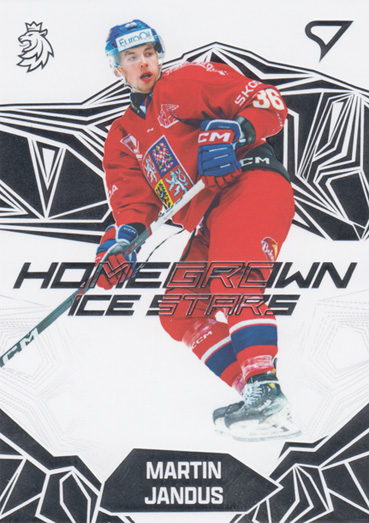 Jandus Martin 2025 Hokejové Česko Homegrown Ice Stars #HS-05