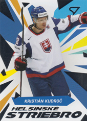 Kudroč Kristián 2023 Hokejové Slovensko Helsinské striebro #HS-07