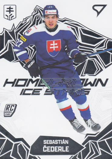 Čederle Sebastián 2025 Hokejové Slovensko Homegrown Ice Stars #HS-08