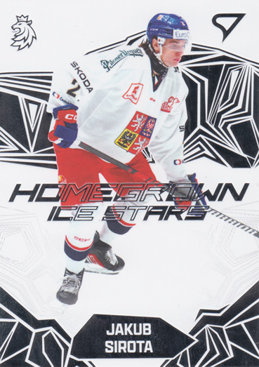 Sirota Jakub 2025 Hokejové Česko Homegrown Ice Stars #HS-09
