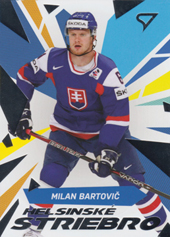 Bartovič Milan 2023 Hokejové Slovensko Helsinské striebro #HS-12