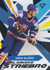 Bližňák Mário 2023 Hokejové Slovensko Helsinské striebro #HS-13