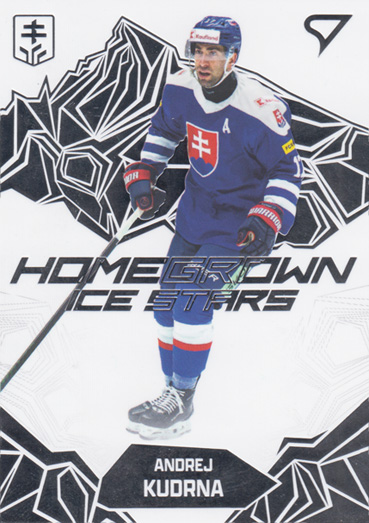 Kudrna Andrej 2025 Hokejové Slovensko Homegrown Ice Stars #HS-13