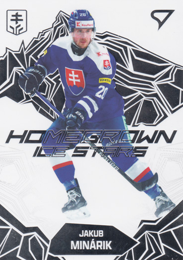 Minárik Jakub 2025 Hokejové Slovensko Homegrown Ice Stars #HS-15