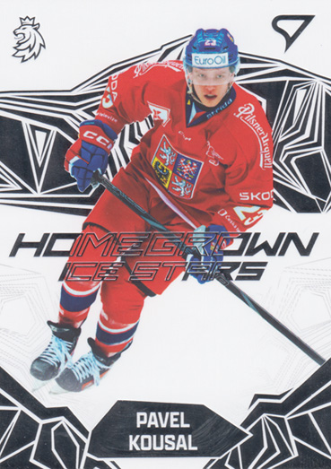 Kousal Pavel 2025 Hokejové Česko Homegrown Ice Stars #HS-22