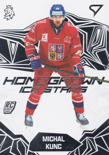 Kunc Michal 2025 Hokejové Česko Homegrown Ice Stars #HS-23