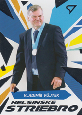 Vůjtek Vladimír 2023 Hokejové Slovensko Helsinské striebro #HS-26