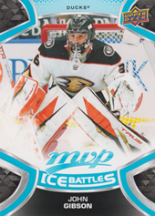 Gibson John 21-22 Upper Deck MVP SP Ice Battles #206