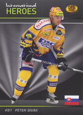 Sivák Peter 2011 OFS Premium International Heroes Red #1