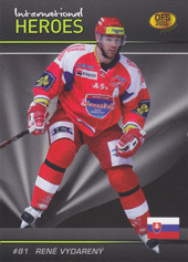 Vydarený René 2011 OFS Premium International Heroes Red #9