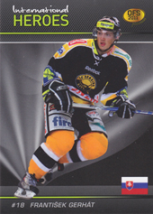 Gerhát František 2011 OFS Premium International Heroes Red #11