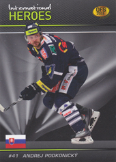 Podkonický Andrej 2011 OFS Premium International Heroes Silver #14