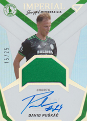 Puškáč David 21-22 Fortuna Liga Imperial Scripted Memorabilia #IM-DP