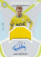 Fortelný Jan 21-22 Fortuna Liga Imperial Scripted Memorabilia #IM-JF