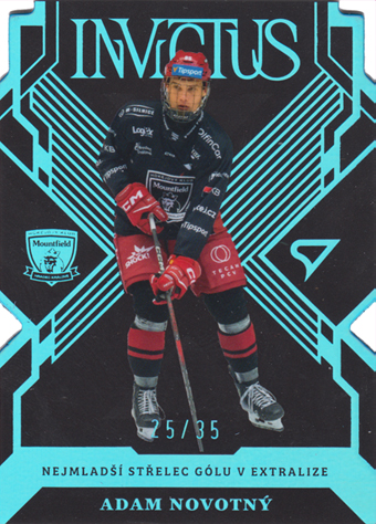Novotný Adam 24-25 Tipsport Extraliga Invictus Blue #IN-3