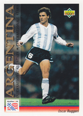 Ruggeri Oscar 1993 UD World Cup 94 Preview International Stars EN/DE #116