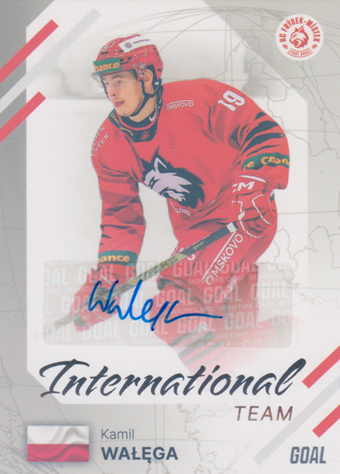 Wałęga Kamil 23-24 GOAL Cards Chance liga International Team Auto #IN-25