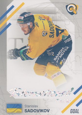 Sadovikov Stanislav 23-24 GOAL Cards Chance liga International Team Silver #IN-3