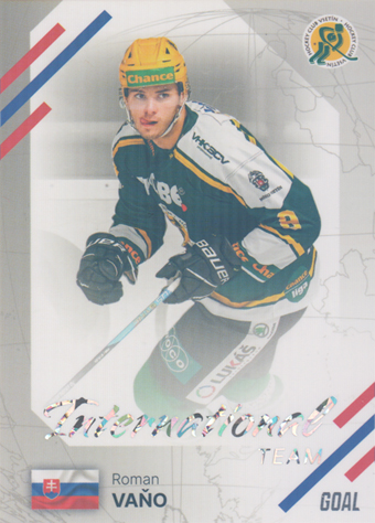 Vaňo Roman 23-24 GOAL Cards Chance liga International Team Silver #IN-5