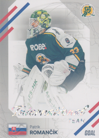 Romančík Patrik 23-24 GOAL Cards Chance liga International Team Silver #IN-6