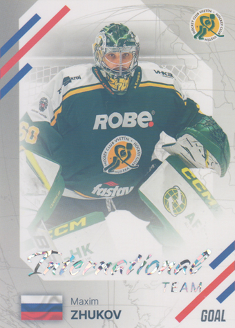 Zhukov Maksim 23-24 GOAL Cards Chance liga International Team Silver #IN-7