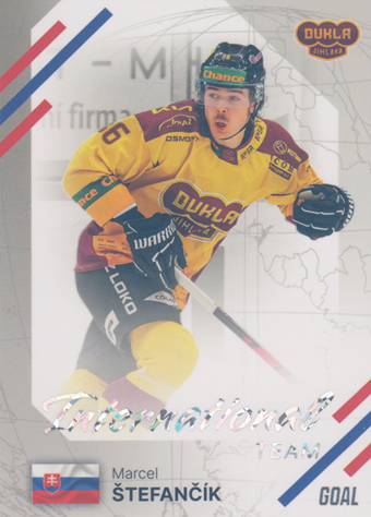 Štefančík Marcel 23-24 GOAL Cards Chance liga International Team Silver #IN-21