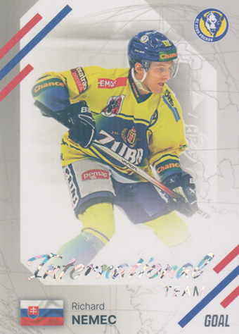 Nemec Richard 23-24 GOAL Cards Chance liga International Team Silver #IN-23