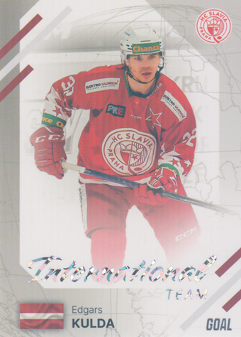 Kulda Edgars 23-24 GOAL Cards Chance liga International Team Silver #IN-26