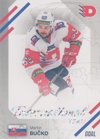 Bučko Martin 23-24 GOAL Cards Chance liga International Team Silver #IN-27