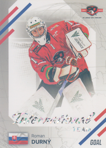Durný Roman 23-24 GOAL Cards Chance liga International Team Silver #IN-28
