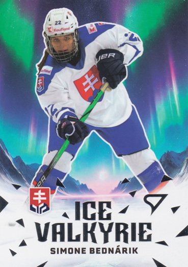 Bednárik Simone 2025 Hokejové Slovensko Ice Valkyrie #IV-03