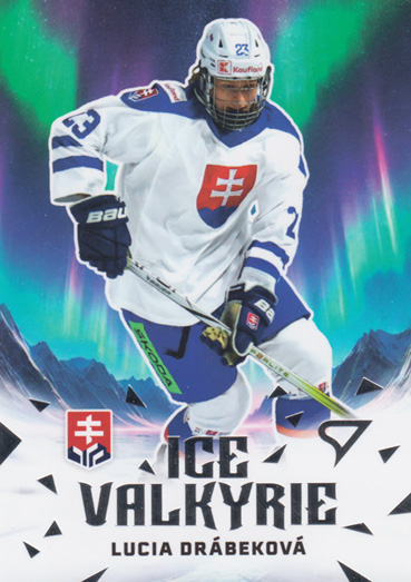 Drábeková Lucia 2025 Hokejové Slovensko Ice Valkyrie #IV-04