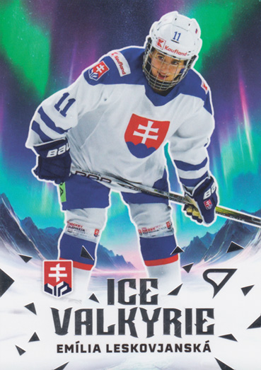 Leskovjanská Emília 2025 Hokejové Slovensko Ice Valkyrie #IV-05