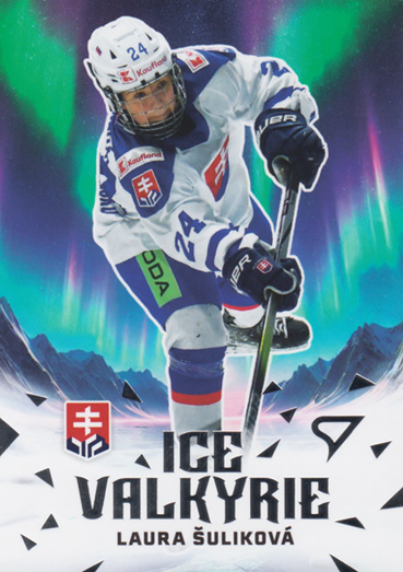 Šuliková Laura 2025 Hokejové Slovensko Ice Valkyrie #IV-06