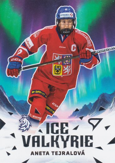 Tejralová Aneta 2025 Hokejové Česko Ice Valkyrie #IV-08