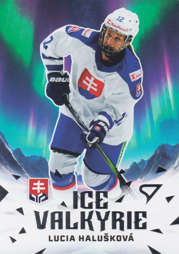 Halušková Lucia 2025 Hokejové Slovensko Ice Valkyrie #IV-09