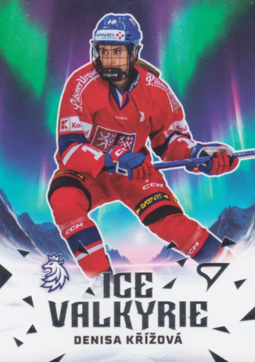 Křížová Denisa 2025 Hokejové Česko Ice Valkyrie #IV-11