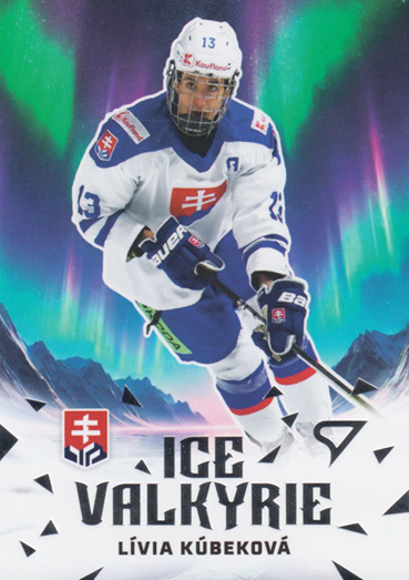 Kúbeková Lívia 2025 Hokejové Slovensko Ice Valkyrie #IV-13