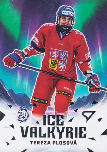 Plosová Tereza 2025 Hokejové Česko Ice Valkyrie #IV-15