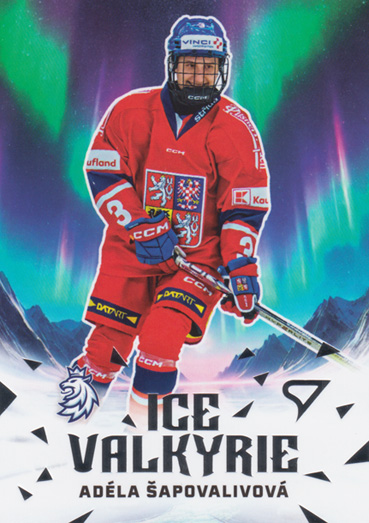 Šapovalivová Adéla 2025 Hokejové Česko Ice Valkyrie #IV-17