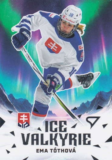 Tóthová Ema 2025 Hokejové Slovensko Ice Valkyrie #IV-18