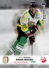 Sulka Maciej 18-19 Sportowekarty PHL #JA23