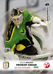 Prokop Oskar 18-19 Sportowekarty PHL #JA27