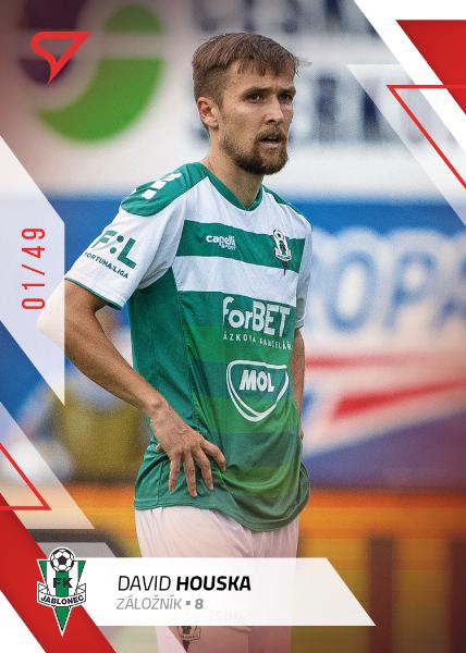 Houska David 22-23 Fortuna Liga Red #156
