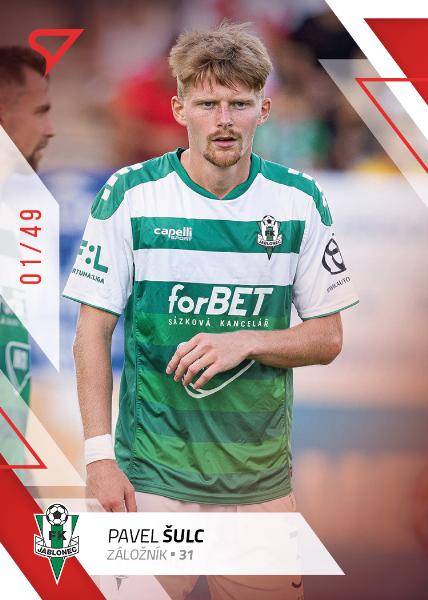 Šulc Pavel 22-23 Fortuna Liga Red #161