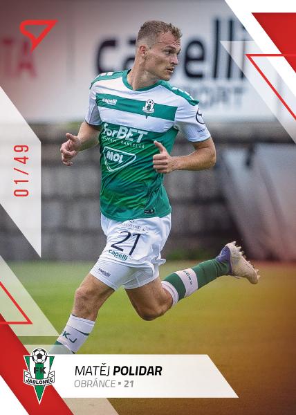 Polidar Matěj 22-23 Fortuna Liga Red #154