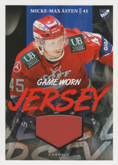 Åsten Micke-Max 22-23 Cardset Game Worn Jersey #1