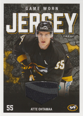 Ohtamaa Atte 21-22 Cardset Game Worn Jersey #4